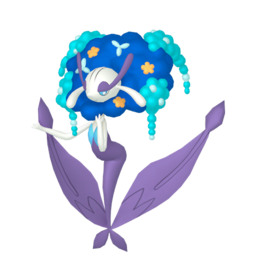 #671 Florges Blue Flower